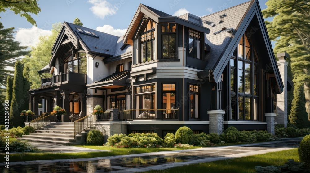 3d rendering of house model for real estate
3d rendering of house model for real estate