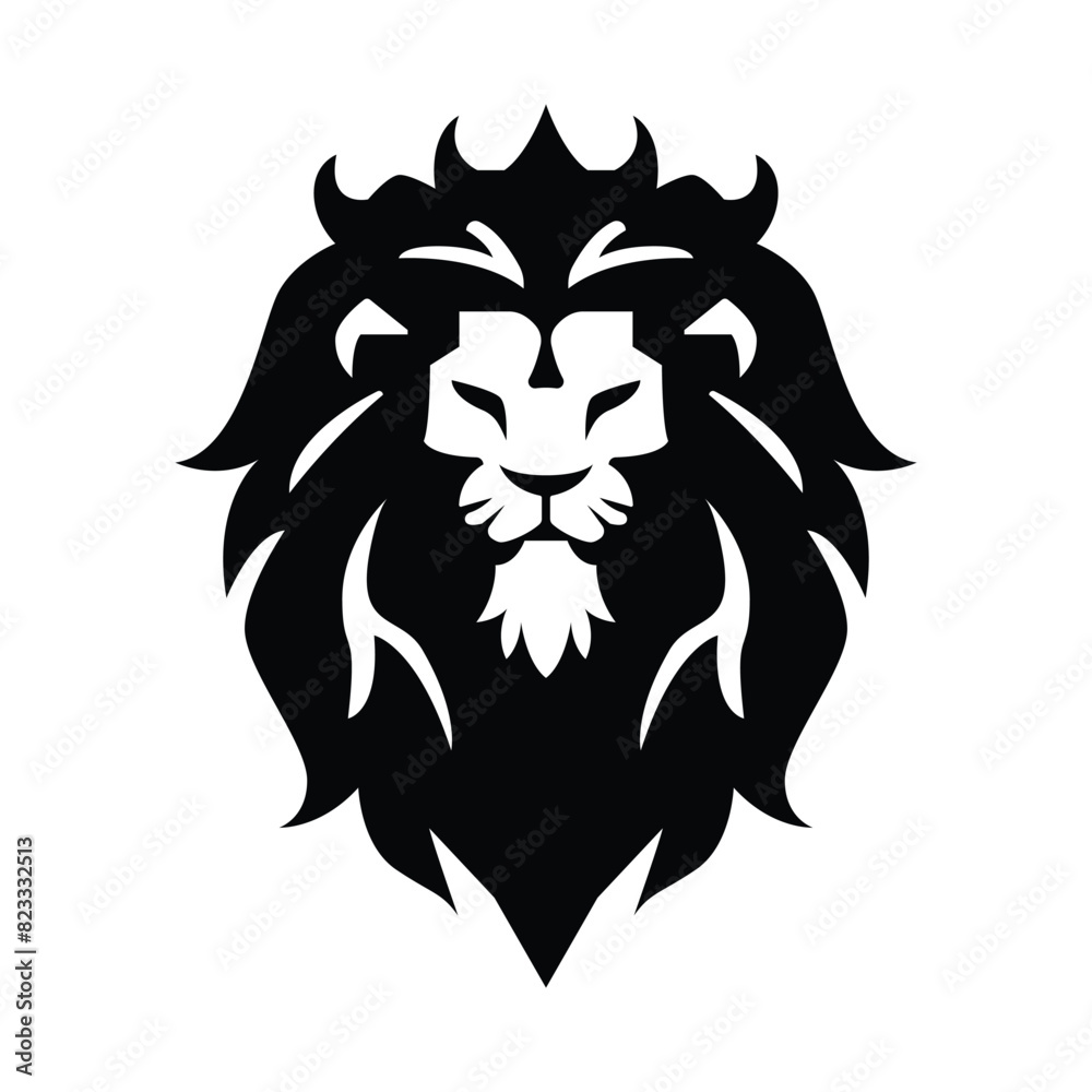 Lion head illustration lion face vector Lion head illustration lion face vector