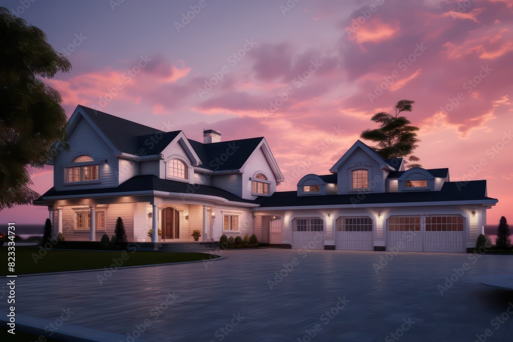 3d rendering of house model for real estate
3d rendering of house model for real estate