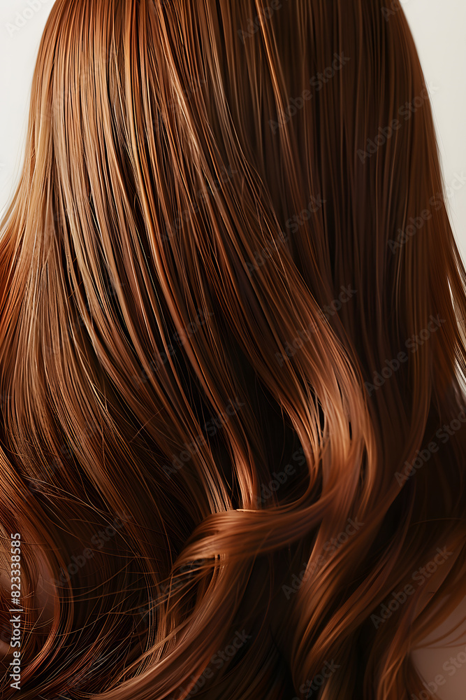 Portrait of a beautiful girl with luxurious long hair. Back view Portrait of a beautiful girl with luxurious long hair. Back view