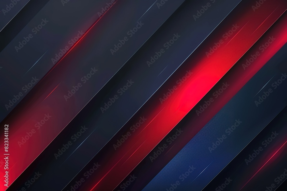 Obraz premium Red and blue gradient background