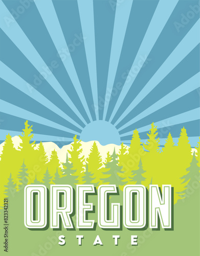 oregon state with beautiful views