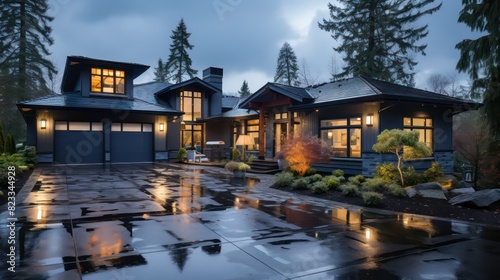 3d rendering of house model for real estate 

