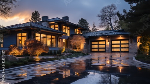 3d rendering of house model for real estate 
