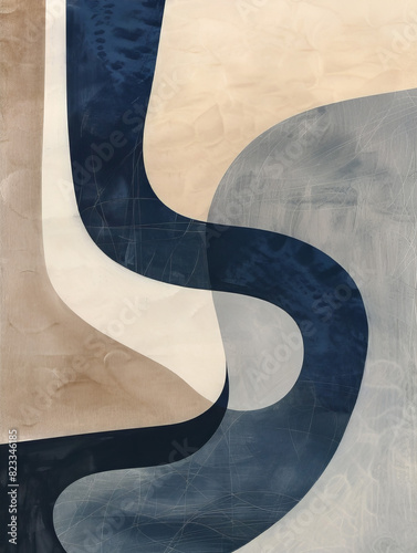 Abstract Geometric Textured Background