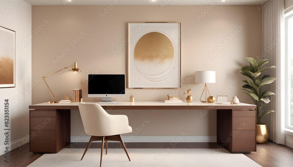 white and gold theme interior modern minimalism photo realism white and gold theme interior modern minimalism photo realism