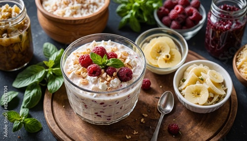 Probiotic foods: Yogurt, Sauerkraut, Kombucha for gut health and overall well-being