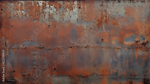 abstract background aged rust steel metal texture of container