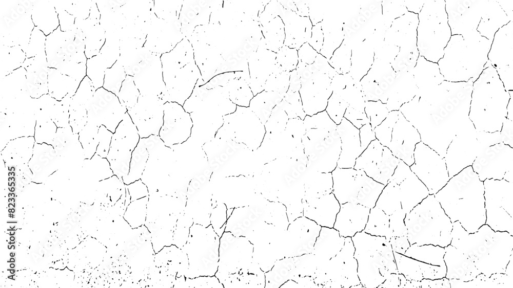 a black and white vintage  of a cracked wall, cracked white paint on a white background, a black and white drawing of a cracked wall, background with cracks