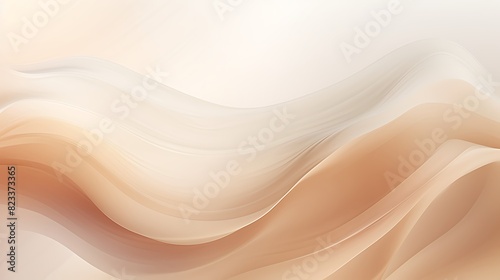 Abstract art background light beige and brown colors,Watercolor painting on canvas with sand wavy gradient,Fragment of artwork on paper with pearl wave pattern,Texture backdrop