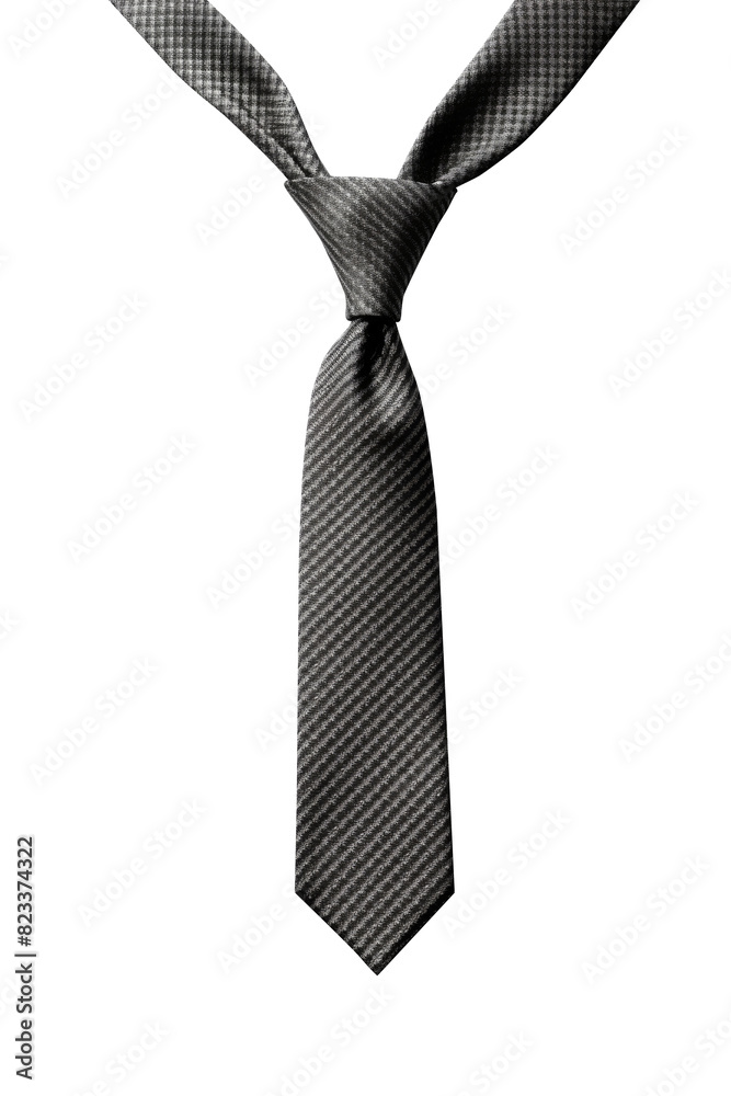 black necktie isolated on transparent background. black necktie isolated on transparent background.