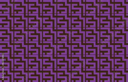 Geometric vector background with sacral tribal ethnic elements. Traditional triangles gypsy geometric forms sprites tribal themes apparel fabric tapestry print