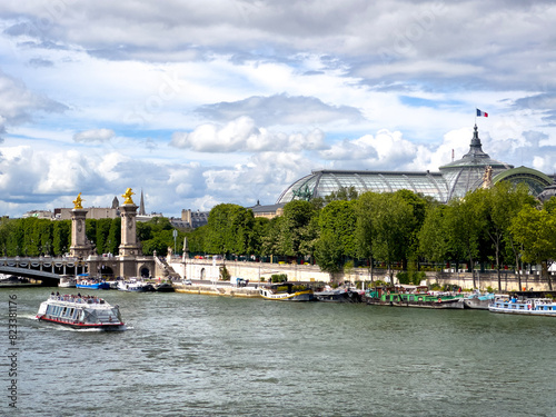 The Grand Palais in Paris, France