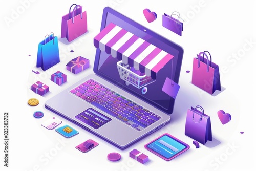 Comprehensive online shopping platform with a focus on secure transactions and user friendly interface, showcasing a variety of retail products.