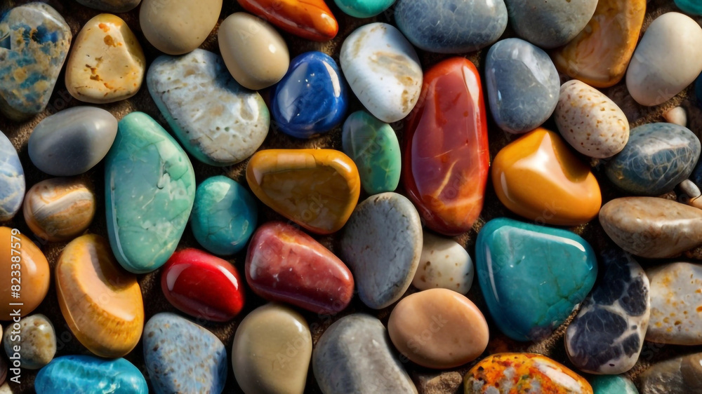 Beautiful colorful pebbles wallpaper Beautiful colorful pebbles wallpaper