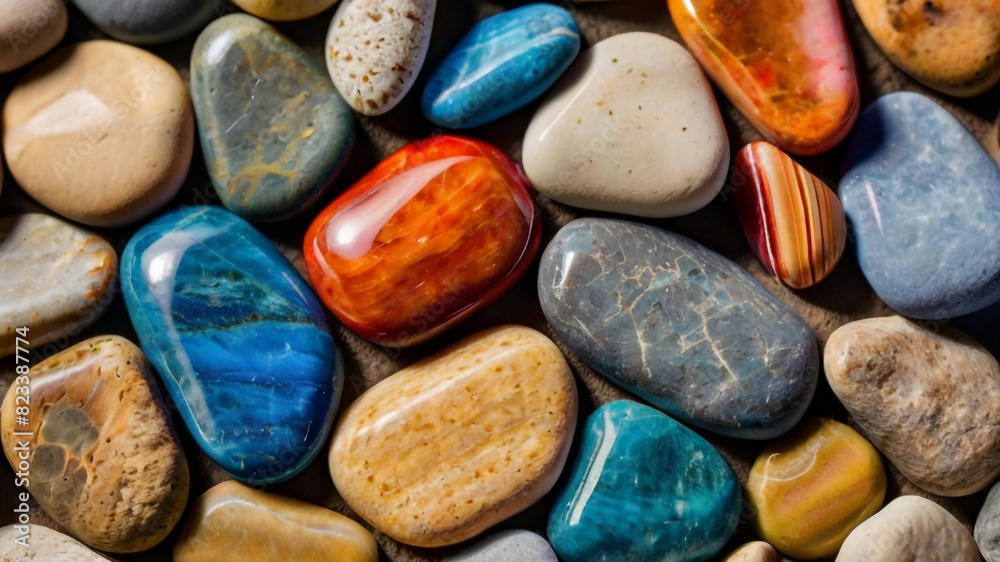Beautiful colorful pebbles wallpaper Beautiful colorful pebbles wallpaper