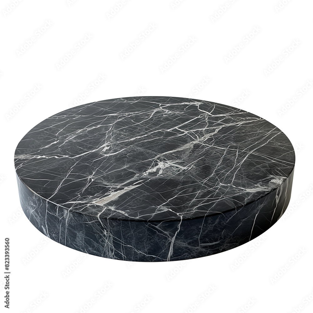A black marble table with a white background. The table is the main focus of the image and it looks elegant and sophisticated A black marble table with a white background. The table is the main focus of the image and it looks elegant and sophisticated