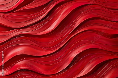 Featuring a abstract red pattern with wavy lines, high quality, high resolution