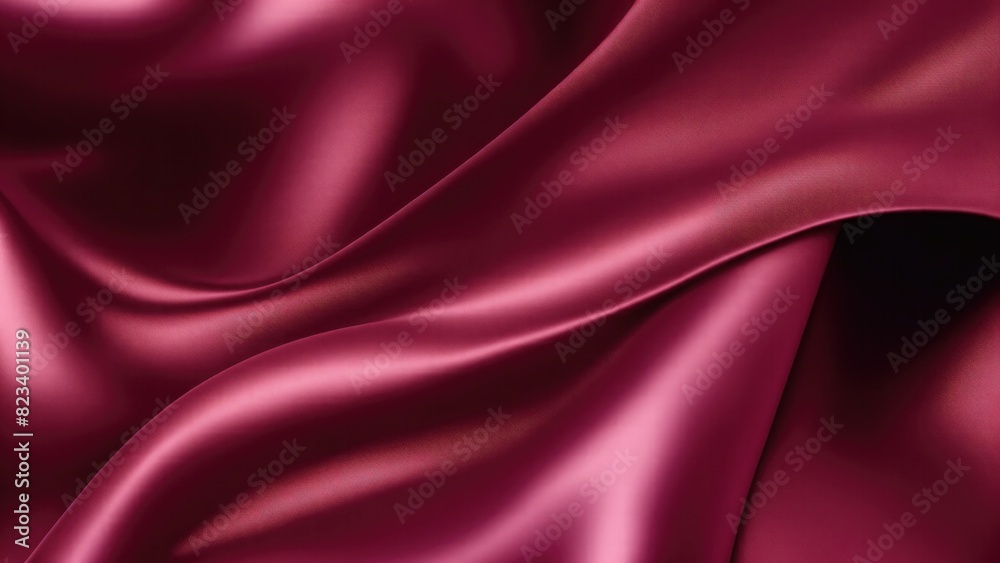 Obraz premium Luxury Maroon satin smooth fabric background
