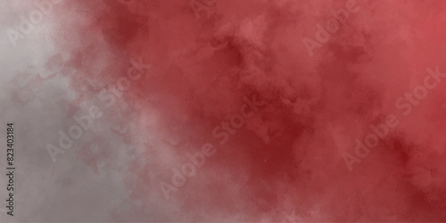 Red abstract grunge vapour mist fog overlay smoke cloud sand grain texture powder explosion vintage vector background.