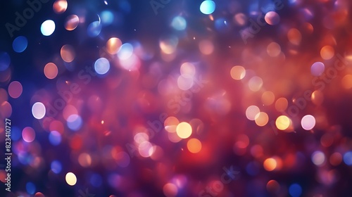 Abstract bokeh design for use as a background