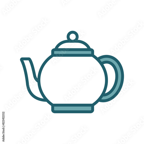 kettle icon vector design template simple and clean