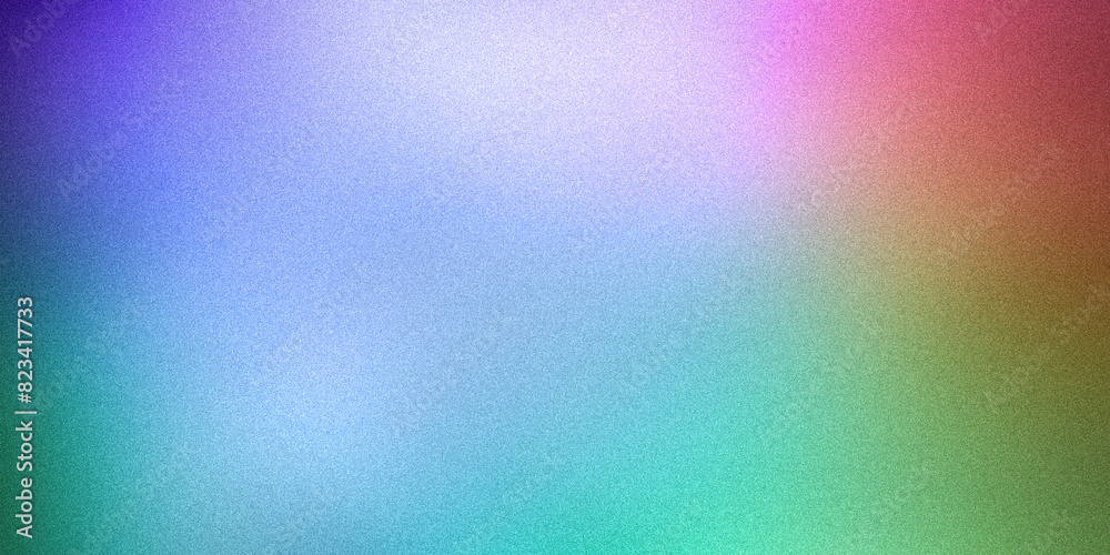 Grainy ultrawide gradient background in multicolor. Dark pink purple azure green blue turquoise yellow abstract blur, ideal for design, banners, wallpapers, templates, posters, desktops. Vintage style Grainy ultrawide gradient background in multicolor. Dark pink purple azure green blue turquoise yellow abstract blur, ideal for design, banners, wallpapers, templates, posters, desktops. Vintage style