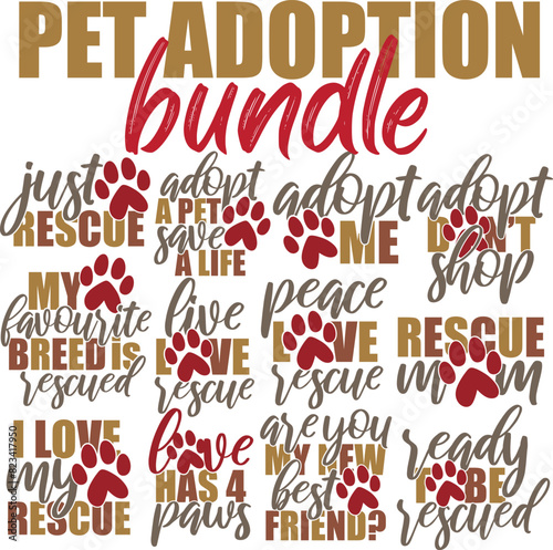 Pet Rescue Illustrations Bundle