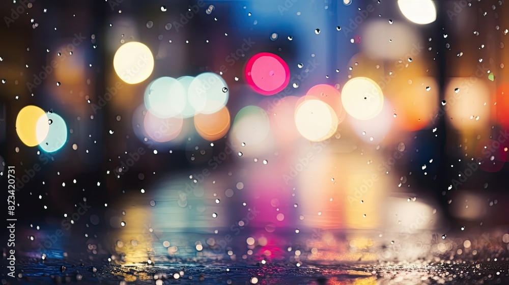 Obraz premium sparkle lights bokeh