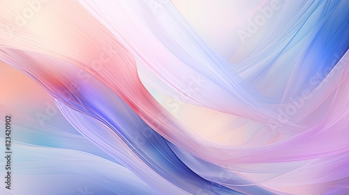 swirling pastel abstract