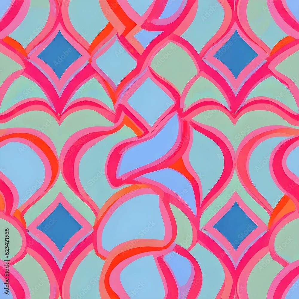 Seamless cloth abstract background AI generative Seamless cloth abstract background AI generative