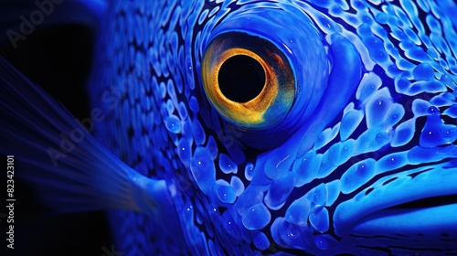 reef blue tang photo