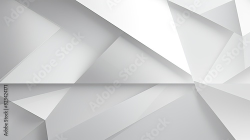 geometric white gray abstract background