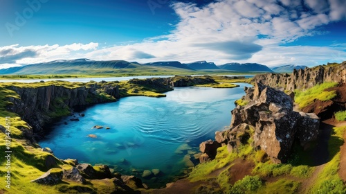 thingvellir golden circle iceland photo