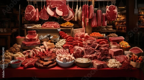 pork red meat production