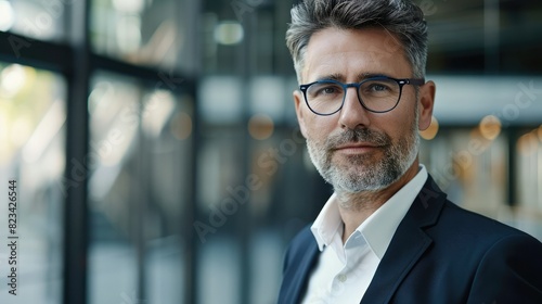 Wallpaper Mural Successful mid business man looking at camera  Torontodigital.ca