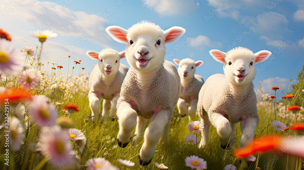 wool lamb sheep farm