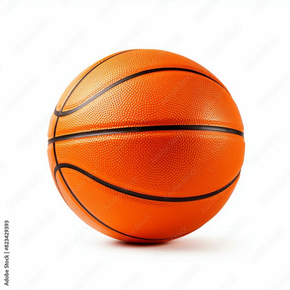 Fototapeta premium basketball isolated on white