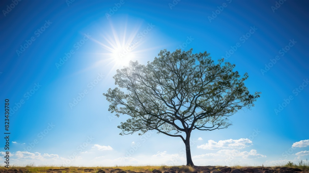 silhouette sunny sky background silhouette sunny sky background