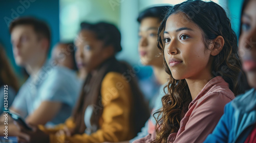 Multi-Ethnic Students in Language Class Using Audio-Visual Aids  