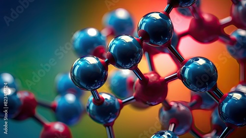 central carbon dioxide molecule photo