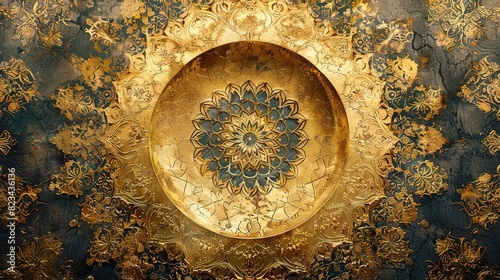 pattern ornamental decorative texture architecture design arabic oriental background art style islam old traditional