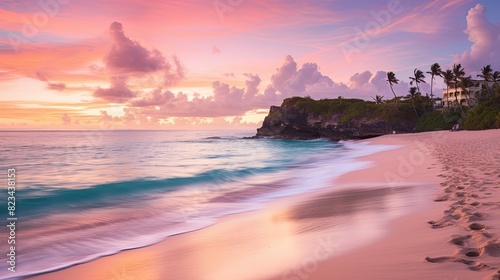 sky bermuda pink sand