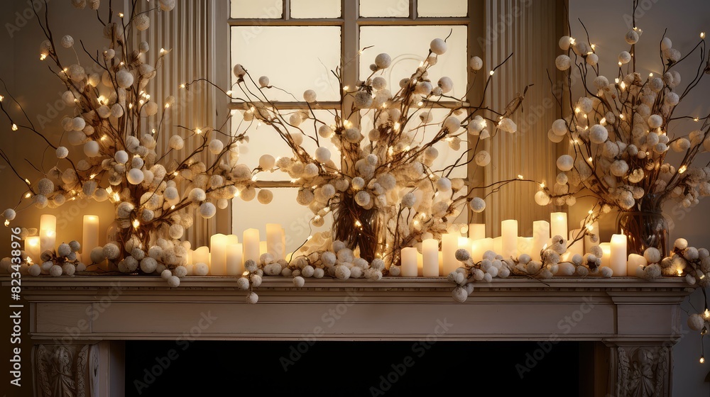 warm christmas branch lights warm christmas branch lights