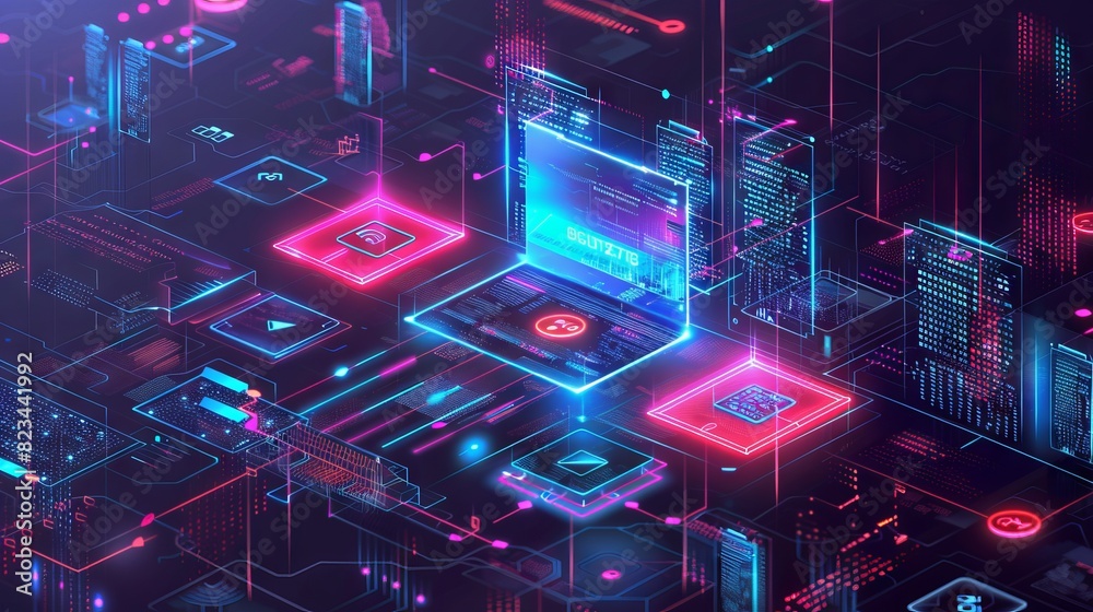Technology concept background Technology concept background