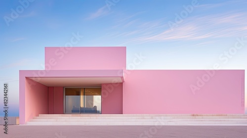 clean pink home
