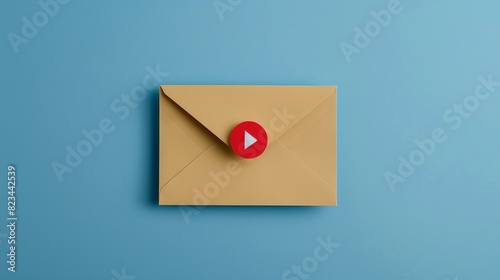 Business concept mailing background