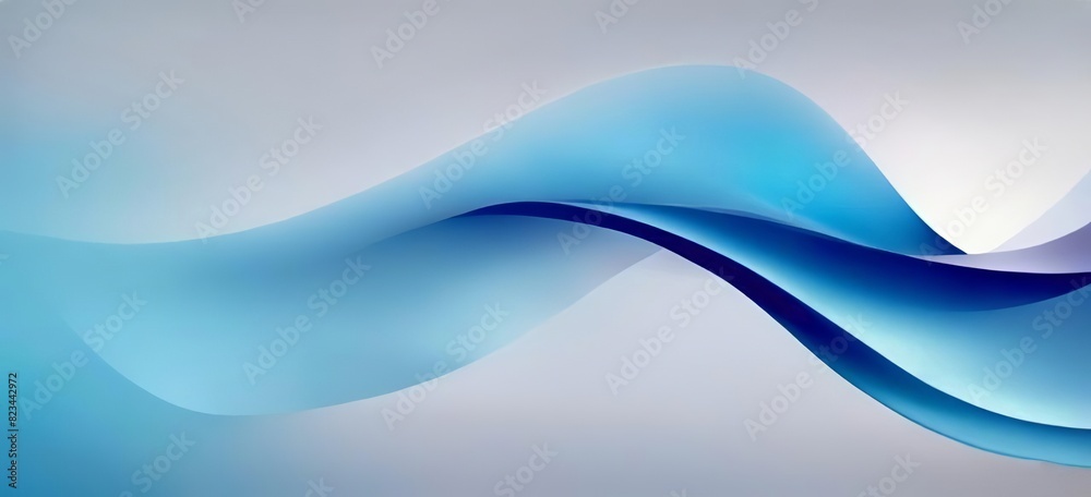Abstract Blue Background. Made with Generative AI Technology