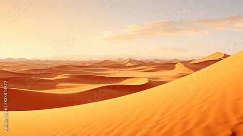 desert golden landscape