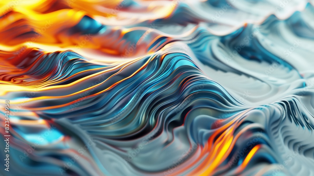 Abstract 3D Background.
